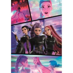 Clementoni - K-Pop Demon Hunters - Puzzle 300 Pieces - Puzzle enfant -