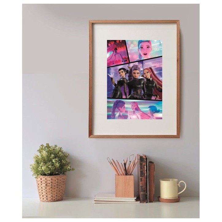Clementoni - K-Pop Demon Hunters - Puzzle 300 Pieces - Puzzle enfant - Des 7 ans - Rumi, Mira et Zoey - Netflix Clementoni - K-Pop Demon Hunters - Puzzle 300 Pieces - Puzzle enfant - Des 7 ans - Rumi, Mira et Zoey - Netflix