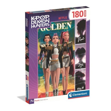 Clementoni - K-Pop Demon Hunters - Puzzles 180 Pieces - Puzzle enfant