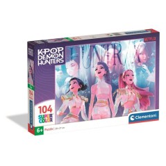 Clementoni - K-Pop Demon Hunters - Puzzles 104 Pieces - Puzzle enfant