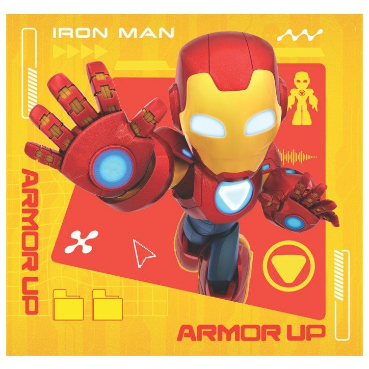 CLEMENTONI - 3x48 pieces - Square Iron-Man and his Awesome CLEMENTONI - 3x48 pieces - Square Iron-Man and his Awesome