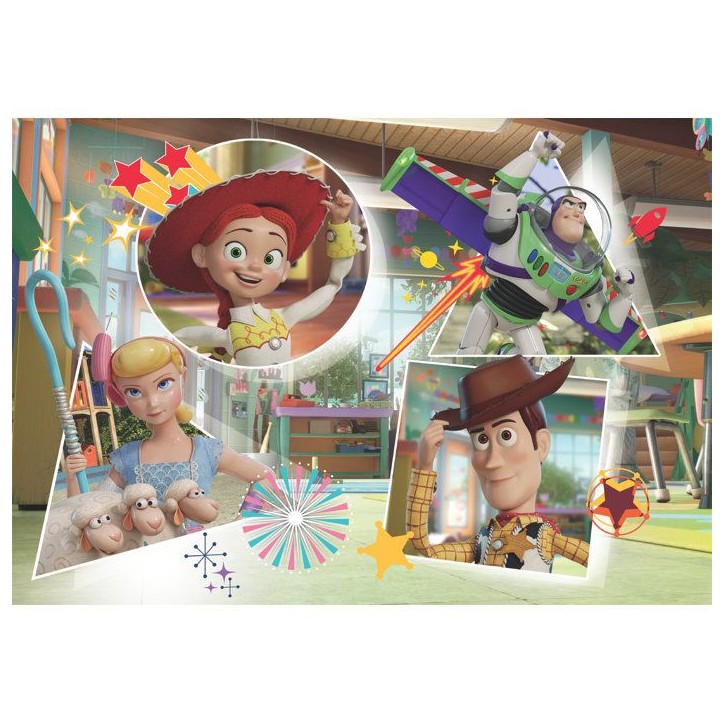 Puzzle 104 pieces - Clementoni - Toy Story - Puzzle Enfant - Des 6 ans - Pieces Super Color Puzzle 104 pieces - Clementoni - Toy Story - Puzzle Enfant - Des 6 ans - Pieces Super Color