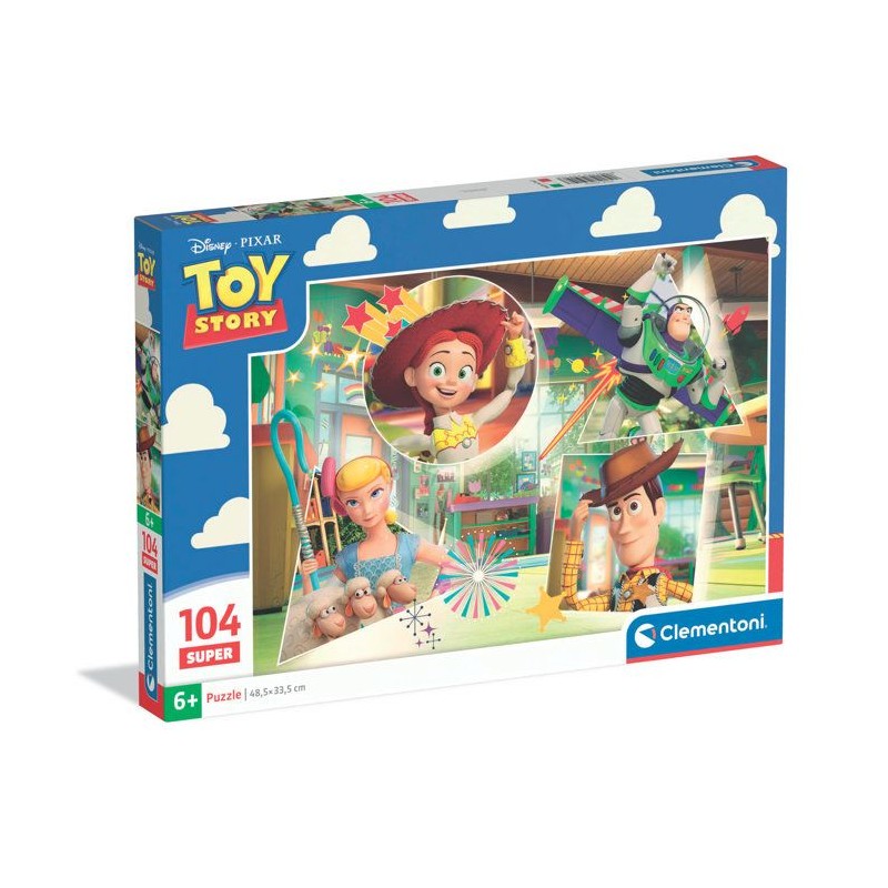 CLEMENTONI - 104 pieces Super - Toy Story