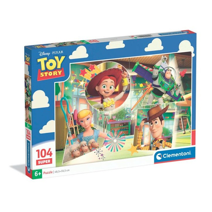 CLEMENTONI - 104 pieces Super - Toy Story CLEMENTONI - 104 pieces Super - Toy Story