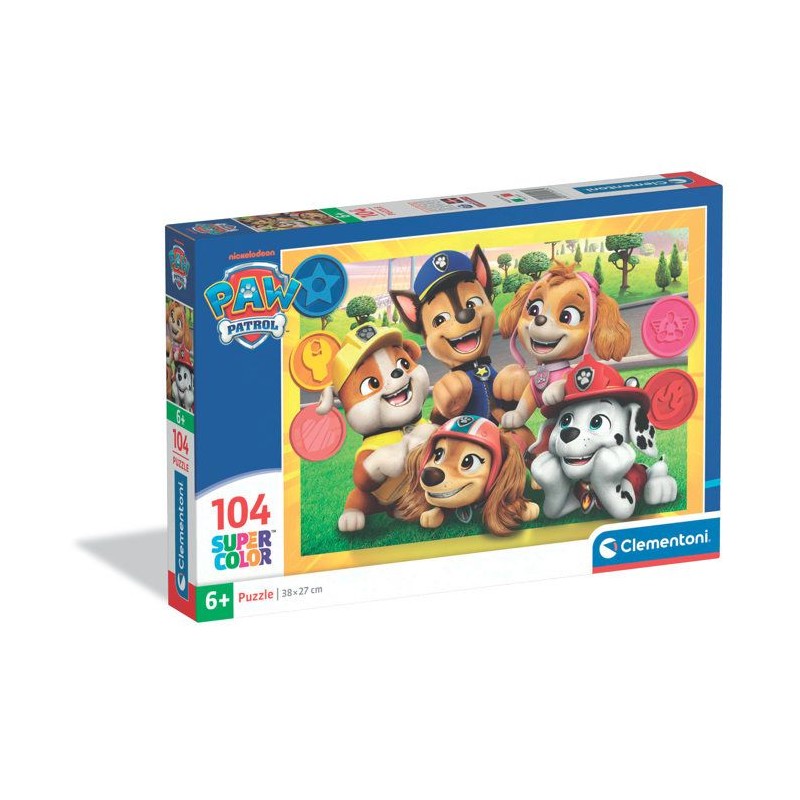 CLEMENTONI - 104 pieces - Pat' Patrouille