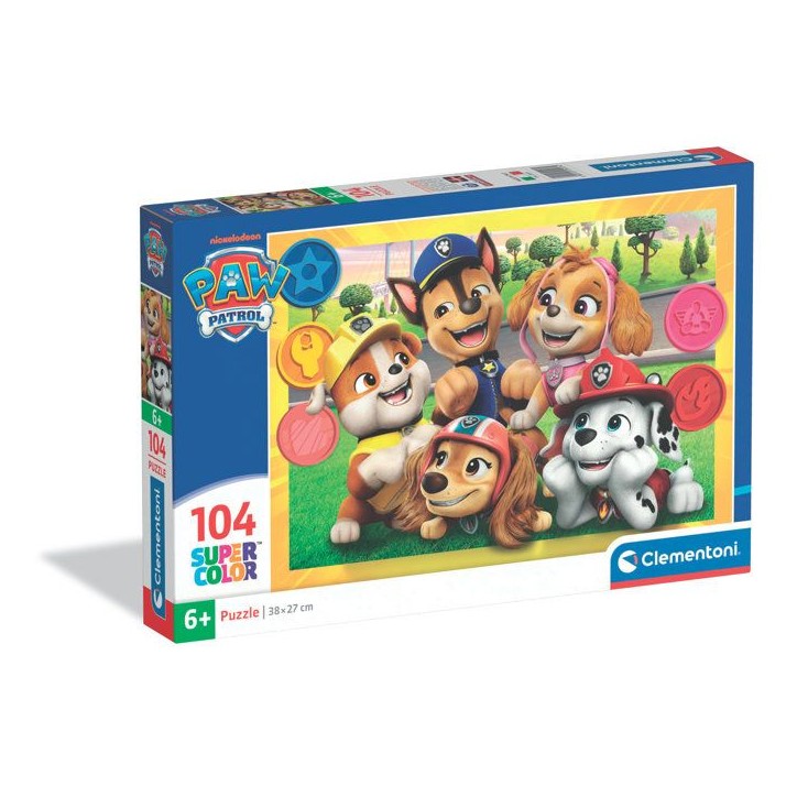 CLEMENTONI - 104 pieces - Pat' Patrouille CLEMENTONI - 104 pieces - Pat' Patrouille