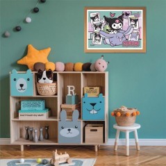 Puzzle 104 pieces - Clementoni - Kuromi - Puzzle Enfant - Des 6 ans -