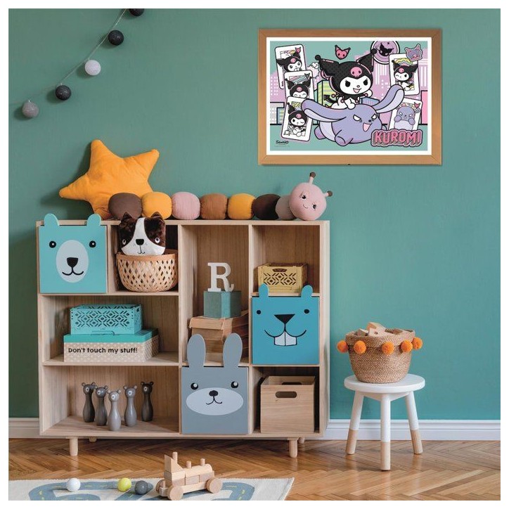 Puzzle 104 pieces - Clementoni - Kuromi - Puzzle Enfant - Des 6 ans - Pieces Super Color Puzzle 104 pieces - Clementoni - Kuromi - Puzzle Enfant - Des 6 ans - Pieces Super Color