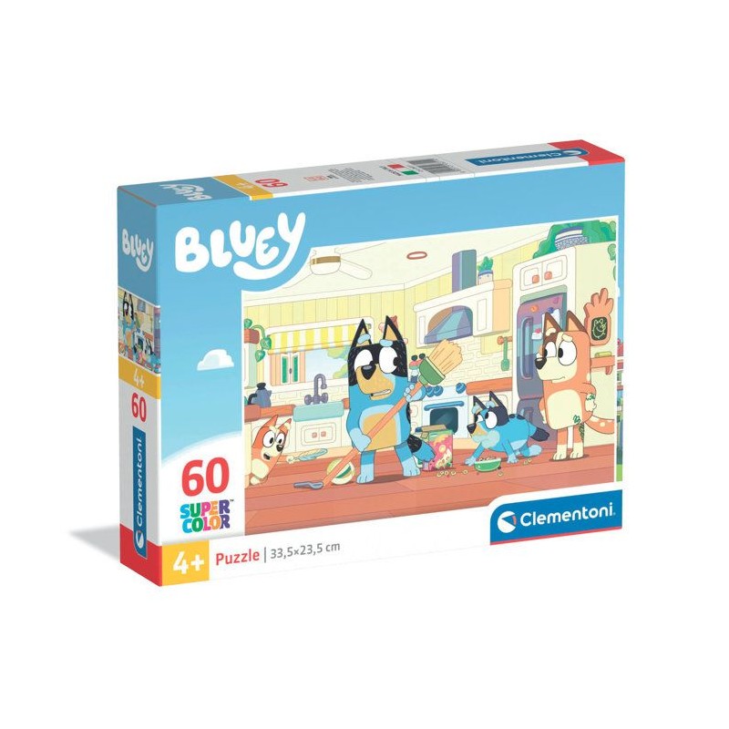 CLEMENTONI - 60 pieces - Bluey