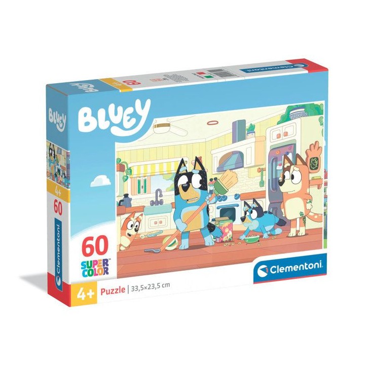 CLEMENTONI - 60 pieces - Bluey CLEMENTONI - 60 pieces - Bluey