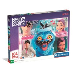 Clementoni - K-Pop Demon Hunters - Puzzles 104 Pieces Super - Puzzle e