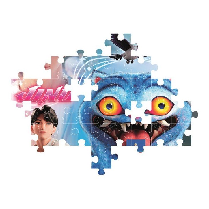 Clementoni - K-Pop Demon Hunters - Puzzles 104 Pieces Super - Puzzle enfant - Des 6 ans - Juni - Rumi - Netflix - 48.5 x 33.3 Clementoni - K-Pop Demon Hunters - Puzzles 104 Pieces Super - Puzzle enfant - Des 6 ans - Juni - Rumi - Netflix - 48.5 x 33.3