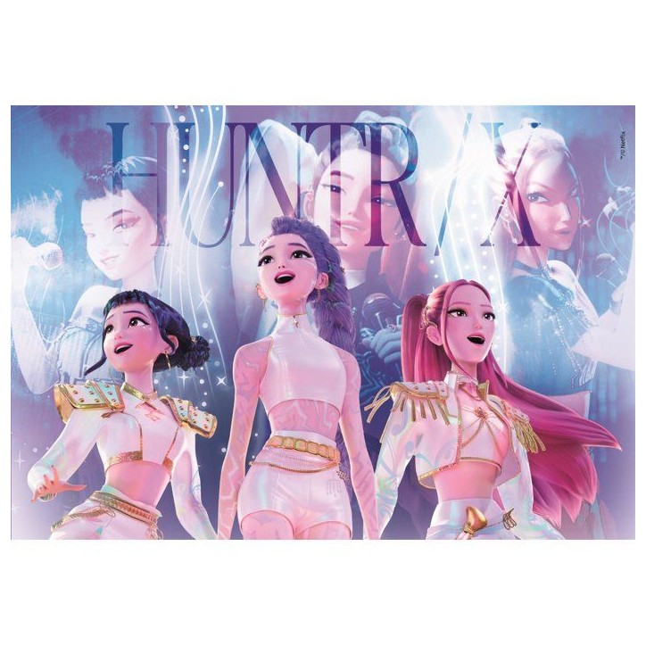 Clementoni - K-Pop Demon Hunters - Puzzles 104 Pieces Super - Puzzle enfant - Des 6 ans - Rumi, Mira et Zoey - 48.5 x 33.3 Clementoni - K-Pop Demon Hunters - Puzzles 104 Pieces Super - Puzzle enfant - Des 6 ans - Rumi, Mira et Zoey - 48.5 x 33.3