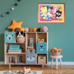 Puzzle 104 pieces - Clementoni - Hello Kitty et ses Amis - Puzzle Enfa