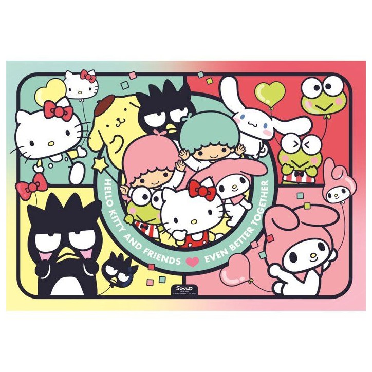 Puzzle 104 pieces - Clementoni - Hello Kitty et ses Amis - Puzzle Enfant - Des 6 ans - Pieces Super Puzzle 104 pieces - Clementoni - Hello Kitty et ses Amis - Puzzle Enfant - Des 6 ans - Pieces Super