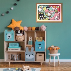 Puzzle 104 pieces - Clementoni - Hello Kitty et ses Amis - Puzzle Enfa