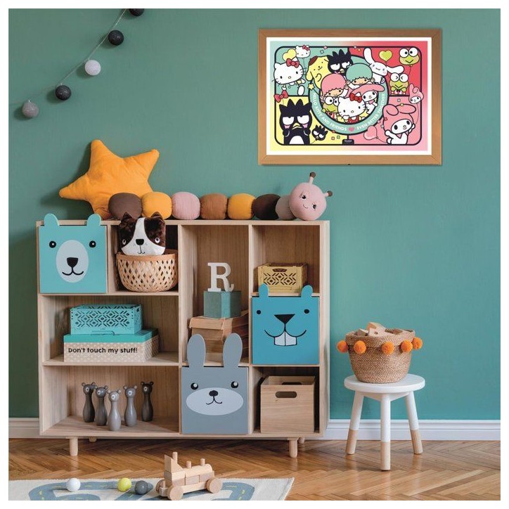 Puzzle 104 pieces - Clementoni - Hello Kitty et ses Amis - Puzzle Enfant - Des 6 ans - Pieces Super Puzzle 104 pieces - Clementoni - Hello Kitty et ses Amis - Puzzle Enfant - Des 6 ans - Pieces Super