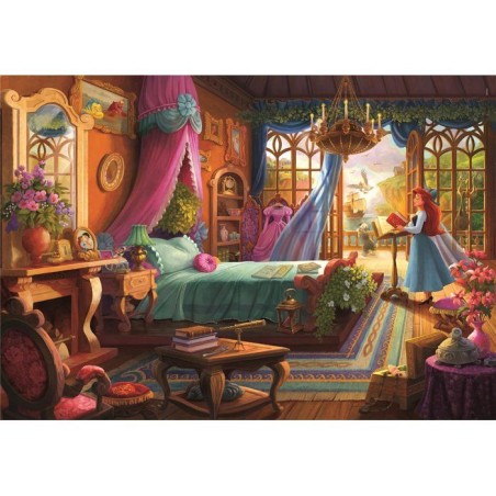 CLEMENTONI - Ever After - Puzzles 500 pieces - Disney Princesses - Ariel