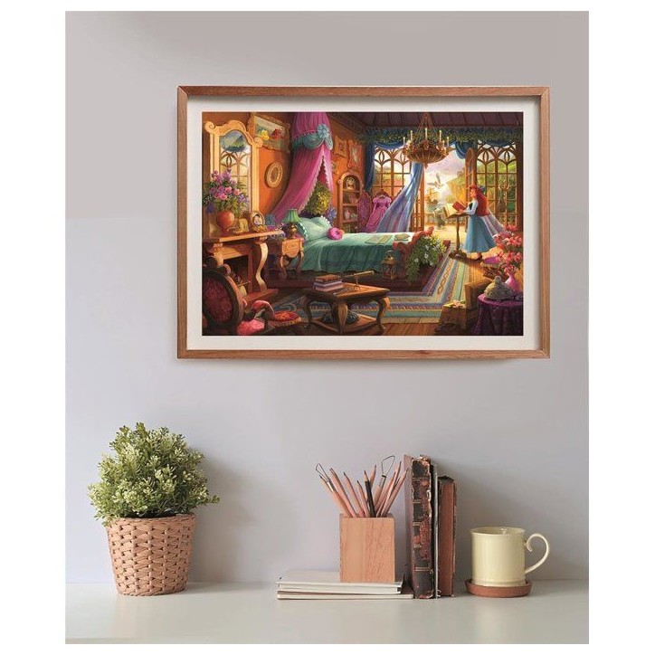 CLEMENTONI - Ever After - Puzzles 500 pieces - Disney Princesses - Ariel CLEMENTONI - Ever After - Puzzles 500 pieces - Disney Princesses - Ariel