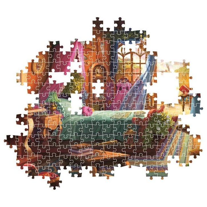 CLEMENTONI - Ever After - Puzzles 500 pieces - Disney Princesses - Ariel CLEMENTONI - Ever After - Puzzles 500 pieces - Disney Princesses - Ariel