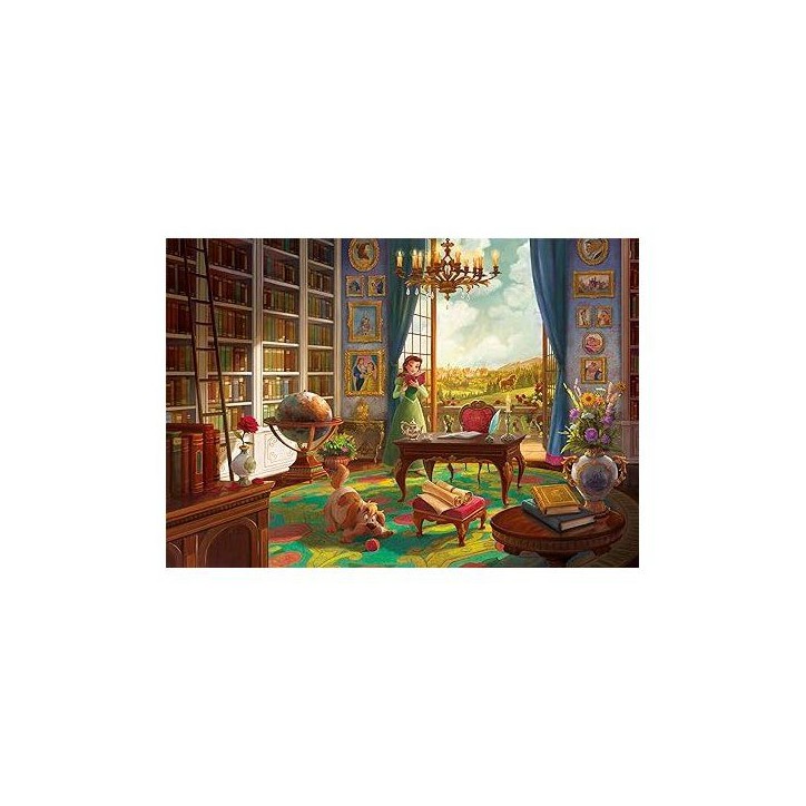 CLEMENTONI - Ever After - Puzzles 500 pieces - Disney Princesses - Belle CLEMENTONI - Ever After - Puzzles 500 pieces - Disney Princesses - Belle