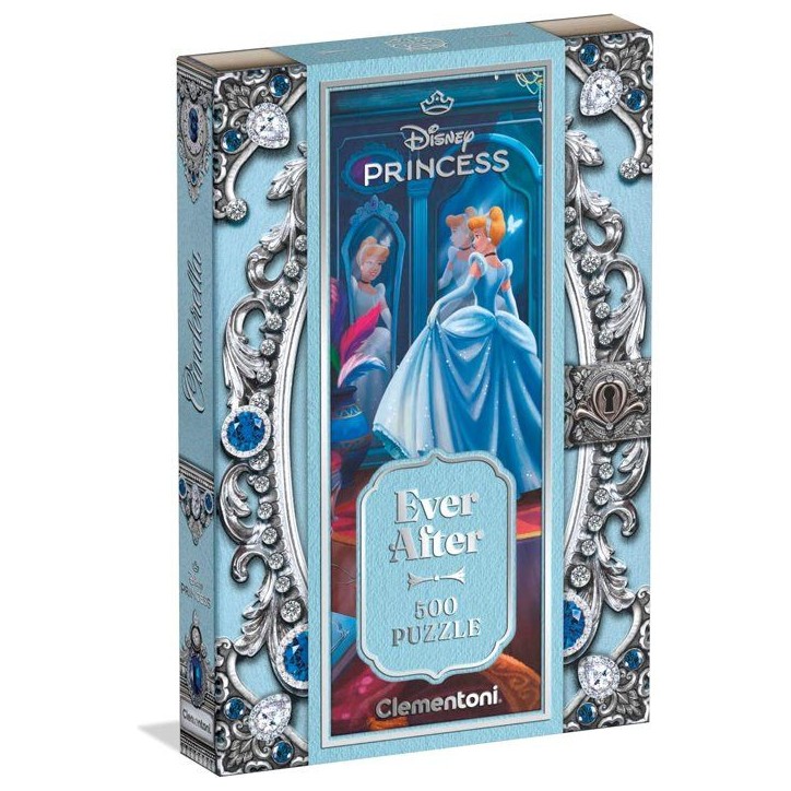 CLEMENTONI - Ever After - Puzzles 500 pieces - Disney Princesses - Jasmine CLEMENTONI - Ever After - Puzzles 500 pieces - Disney Princesses - Jasmine