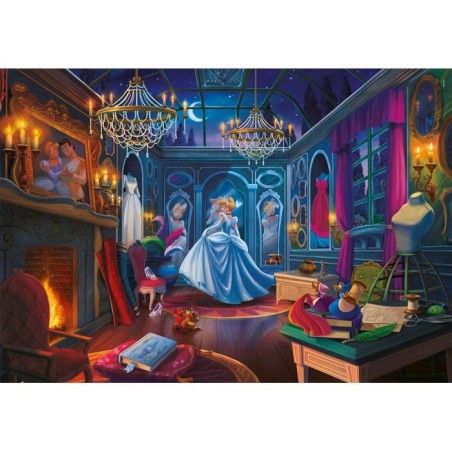 CLEMENTONI - Ever After - Puzzles 500 pieces - Disney Princesses - Jasmine