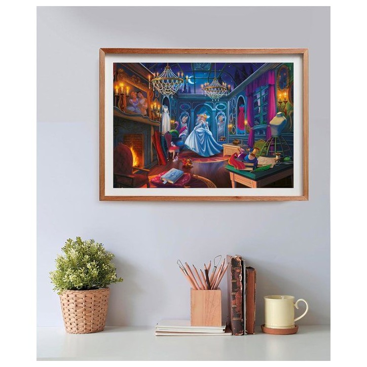 CLEMENTONI - Ever After - Puzzles 500 pieces - Disney Princesses - Jasmine CLEMENTONI - Ever After - Puzzles 500 pieces - Disney Princesses - Jasmine