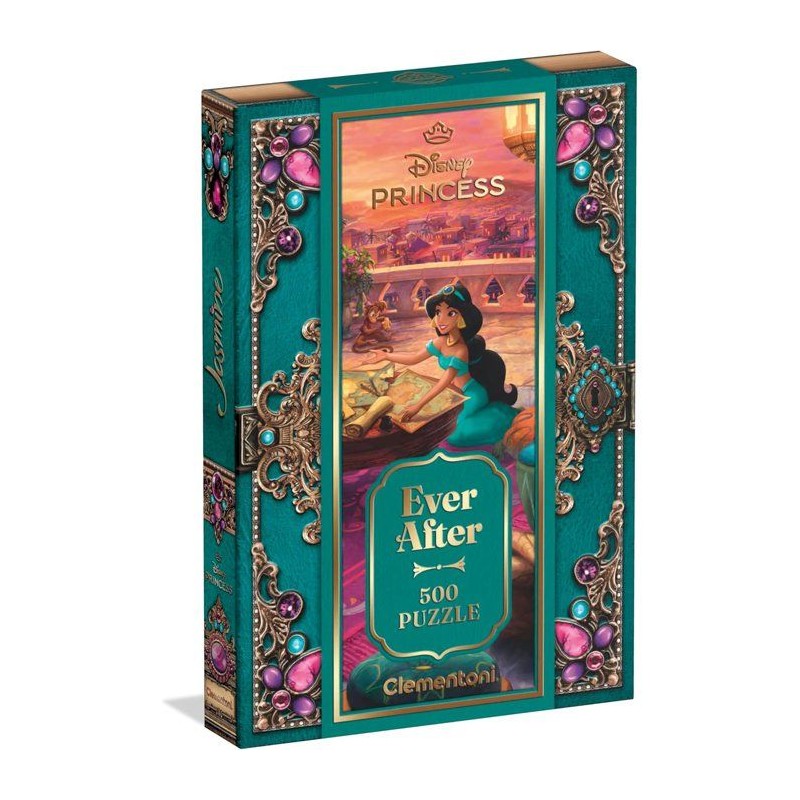 CLEMENTONI - Ever After - Puzzles 500 pieces - Disney Princesses - Cen