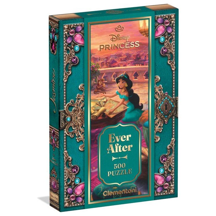 CLEMENTONI - Ever After - Puzzles 500 pieces - Disney Princesses - Cendrillon CLEMENTONI - Ever After - Puzzles 500 pieces - Disney Princesses - Cendrillon