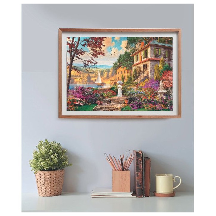 CLEMENTONI - Compact 500 pieces - Victorian Promenade CLEMENTONI - Compact 500 pieces - Victorian Promenade