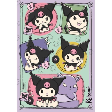 Puzzle 500 pieces - Clementoni - Kuromi - Puzzle Enfant - Des 8 ans