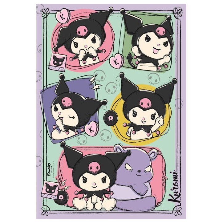 Puzzle 500 pieces - Clementoni - Kuromi - Puzzle Enfant - Des 8 ans Puzzle 500 pieces - Clementoni - Kuromi - Puzzle Enfant - Des 8 ans