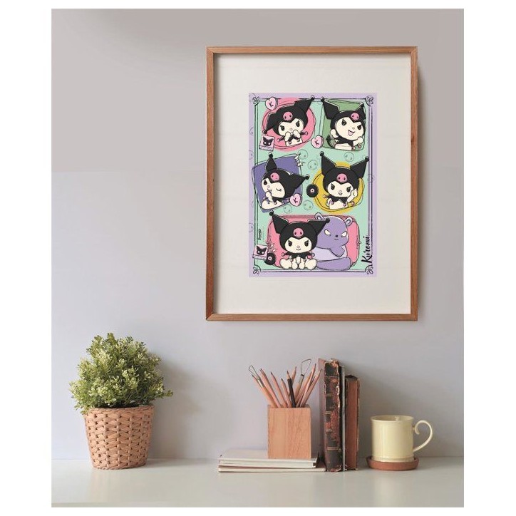 Puzzle 500 pieces - Clementoni - Kuromi - Puzzle Enfant - Des 8 ans Puzzle 500 pieces - Clementoni - Kuromi - Puzzle Enfant - Des 8 ans