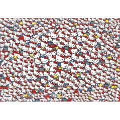 Puzzle 1000 pieces - Clementoni - Hello Kitty et ses Amis - Des 14 ans - Niveau difficile