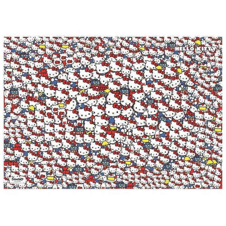 Puzzle 1000 pieces - Clementoni - Hello Kitty et ses Amis - Des 14 ans - Niveau difficile Puzzle 1000 pieces - Clementoni - Hello Kitty et ses Amis - Des 14 ans - Niveau difficile