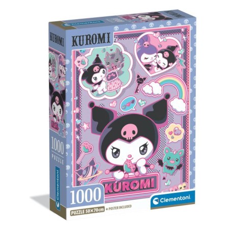 Puzzle 1000 pieces - Clementoni - Kuromi - Des 14 ans
