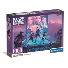 Clementoni - K-Pop Demon Hunters - Puzzle 1000 Pieces - Puzzle Adulte