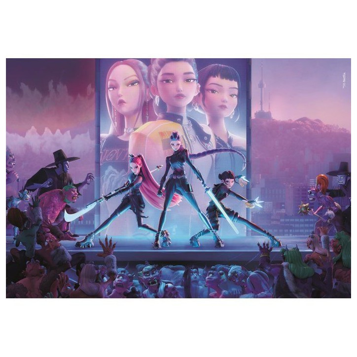 Clementoni - K-Pop Demon Hunters - Puzzle 1000 Pieces - Puzzle Adulte - Des 14 ans - Netflix Clementoni - K-Pop Demon Hunters - Puzzle 1000 Pieces - Puzzle Adulte - Des 14 ans - Netflix