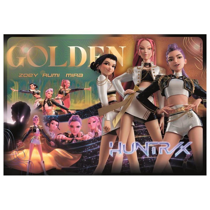 Clementoni - K-Pop Demon Hunters - Puzzle 1000 Pieces - Puzzle Adulte - Des 14 ans - Huntrix Golden - Rumi, Mira et Zoey - Netfl Clementoni - K-Pop Demon Hunters - Puzzle 1000 Pieces - Puzzle Adulte - Des 14 ans - Huntrix Golden - Rumi, Mira et Zoey - Netfl