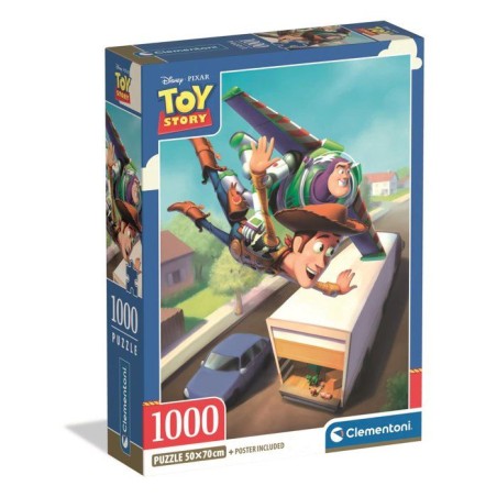 CLEMENTONI - Compact 1000 pieces - Toy Story