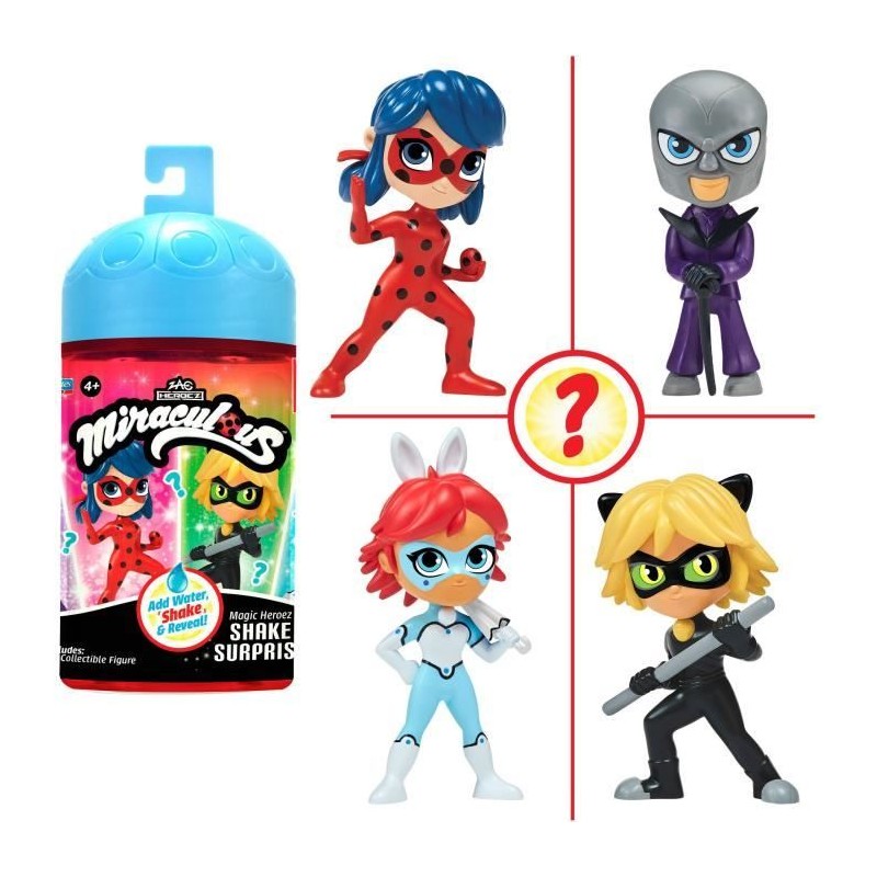 Poupées Chibi Color Change Surprise 10 cm - Miraculous Ladybug - BAND Poupées Chibi Color Change Surprise 10 cm - Miraculous Ladybug - BAND