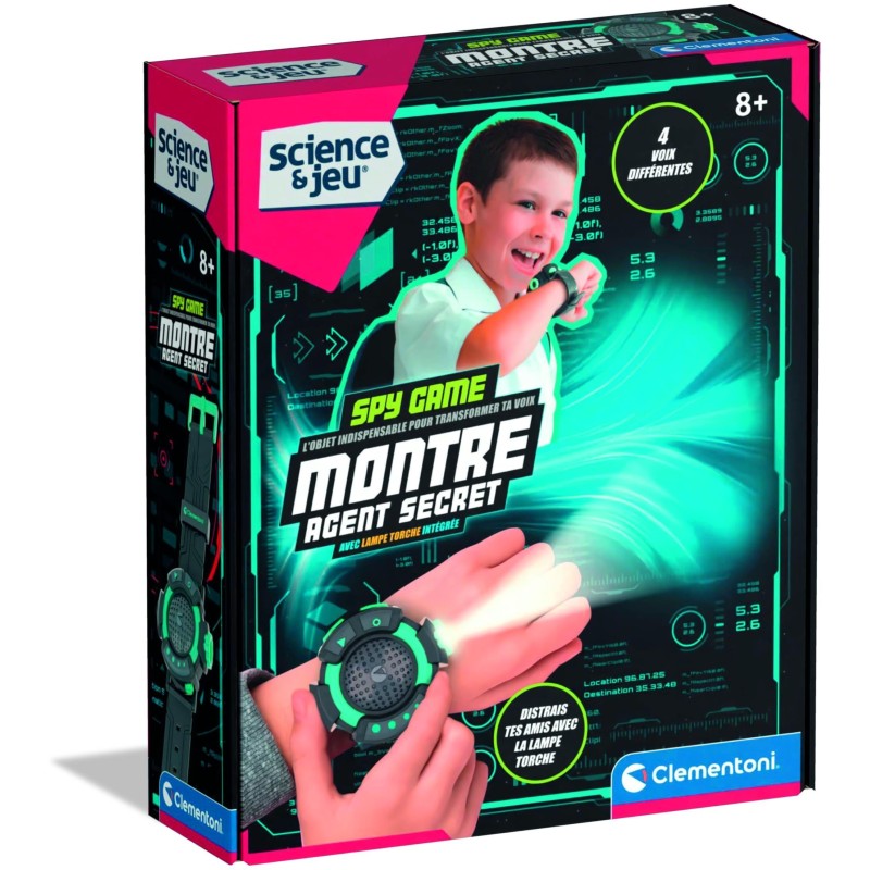 CLEMENTONI - Montre agent secret