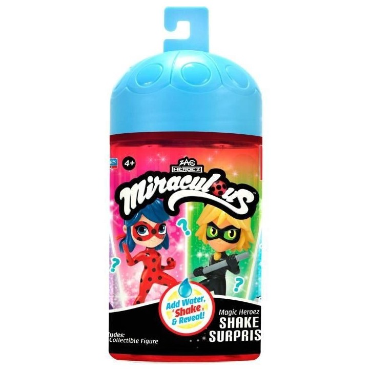 Poupées Chibi Color Change Surprise 10 cm - Miraculous Ladybug - BANDAI - Personnage aléatoire Poupées Chibi Color Change Surprise 10 cm - Miraculous Ladybug - BANDAI - Personnage aléatoire