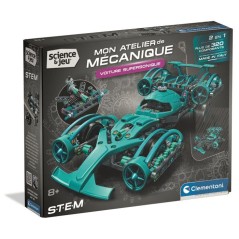 Voiture supersonique - CLEMENTONI - Mon Atelier Mécanique - 2 Modeles