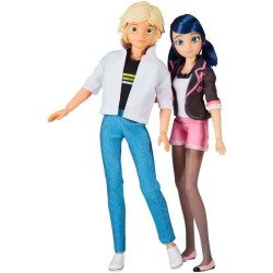 Pack de 2 Poupées - BANDAI - Miraculous - P50377 - Marinette & Adrien
