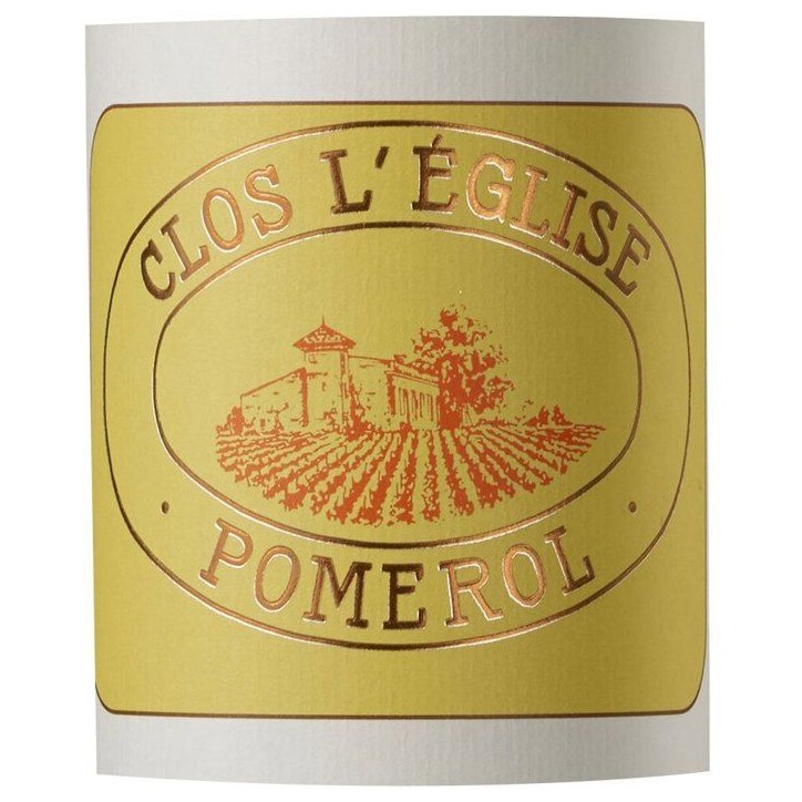 Clos L'Eglise 2022 Pomerol - Vin rouge de Bordeaux