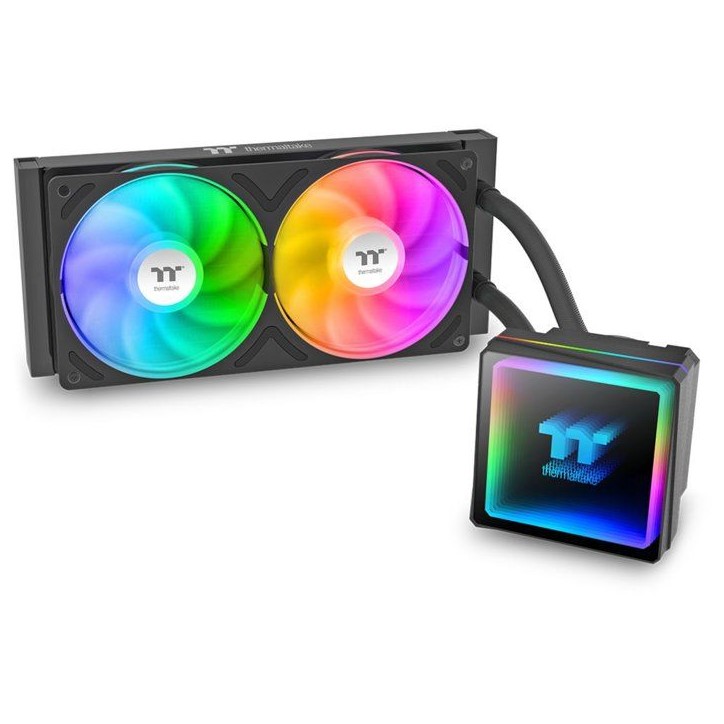 THERMALTAKE - TH240 V3 A-RGB Sync - CL-W465-PL12SW-A - Watercooling AIO - Ventilateur 1x 240 mm ARGB - Noir THERMALTAKE - TH240 V3 A-RGB Sync - CL-W465-PL12SW-A - Watercooling AIO - Ventilateur 1x 240 mm ARGB - Noir