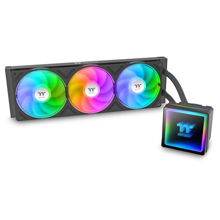 THERMALTAKE - TH360 V3 A-RGB Sync - CL-W466-PL12SW-A - Watercooling AIO - Ventilateur 1x 360 mm ARGB - Noir THERMALTAKE - TH360 V3 A-RGB Sync - CL-W466-PL12SW-A - Watercooling AIO - Ventilateur 1x 360 mm ARGB - Noir