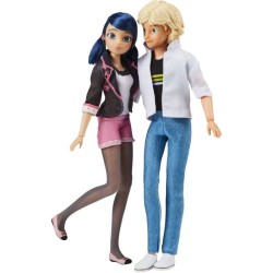 Pack de 2 Poupées - BANDAI - Miraculous - P50377 - Marinette & Adrien